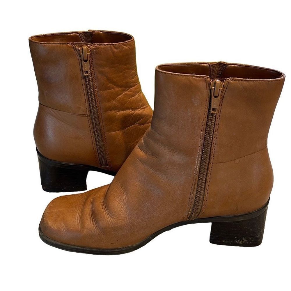 Madeline Stuart Forward Vintage y2K Ankle Boots Size‎ 6.5 Brown Sugar